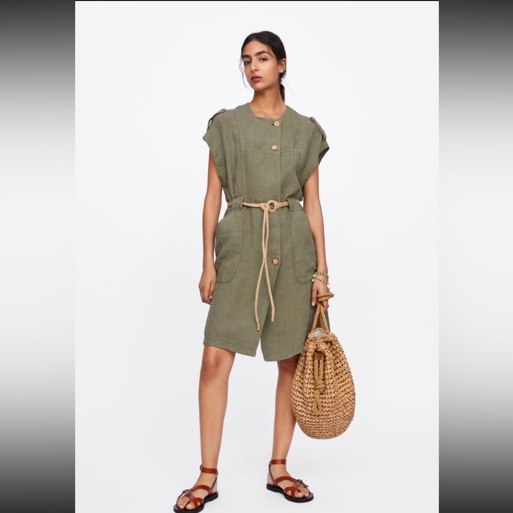 Zara Linen Dress